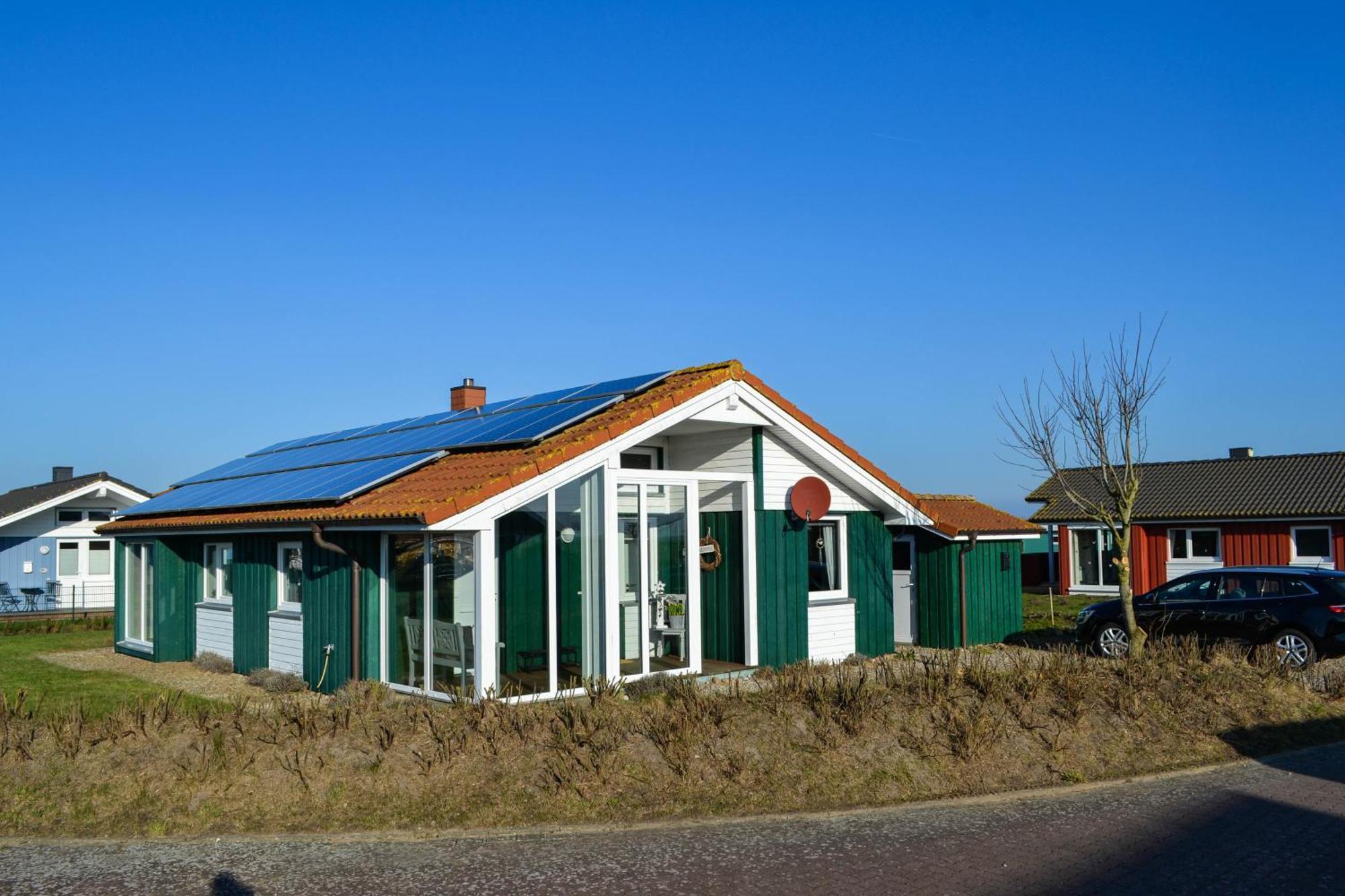 Ferienhaus "Deichglueck" Direkt An Der Nordsee Wesselburenerkoog Екстер'єр фото